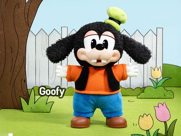 ポップマート mickey family キーチェーン グーフィー ぬいぐるみ ポップマート Mickey