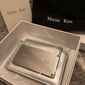 Martin kimマーティンキム シルバー ミニ財布