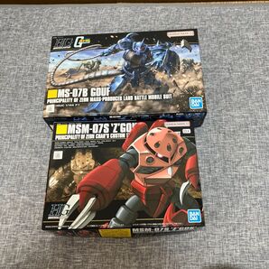 【2個セット】HGUC グフ シャア専用ズゴック