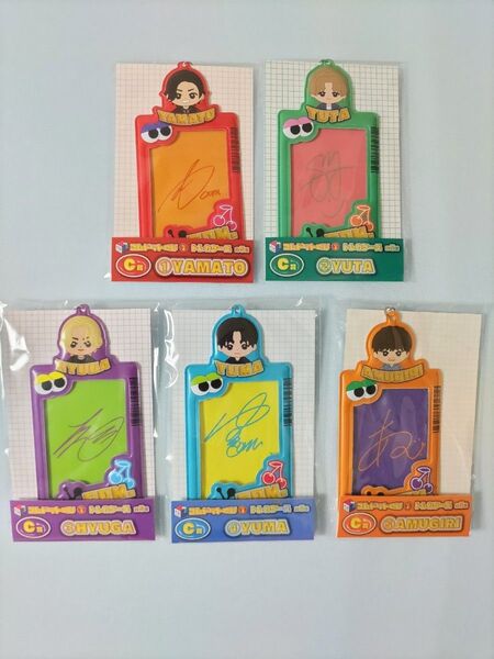 コムドットくじVol.2 C賞 トレカケース 全5種 やまと、ゆうた、ひゅうが、ゆうま、あむぎり コンプリート