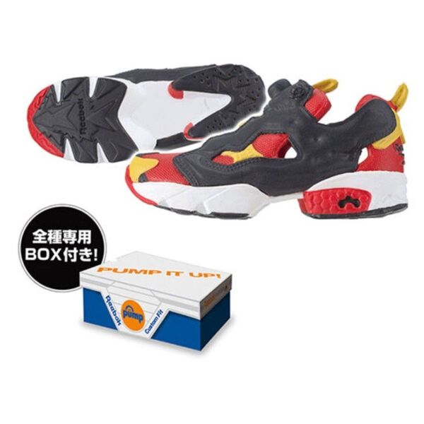 Reebok INSTAPUMP FURY MINI FIGURE COLLECTION ORANGE オレンジ ガチャ
