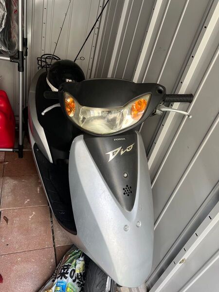 ホンダ Dio AF68 シルバー 原付