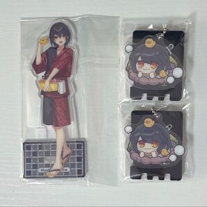 にじさんじ 温泉スクラッチ アクリルスタンド アクリルキーホルダー ましろ爻