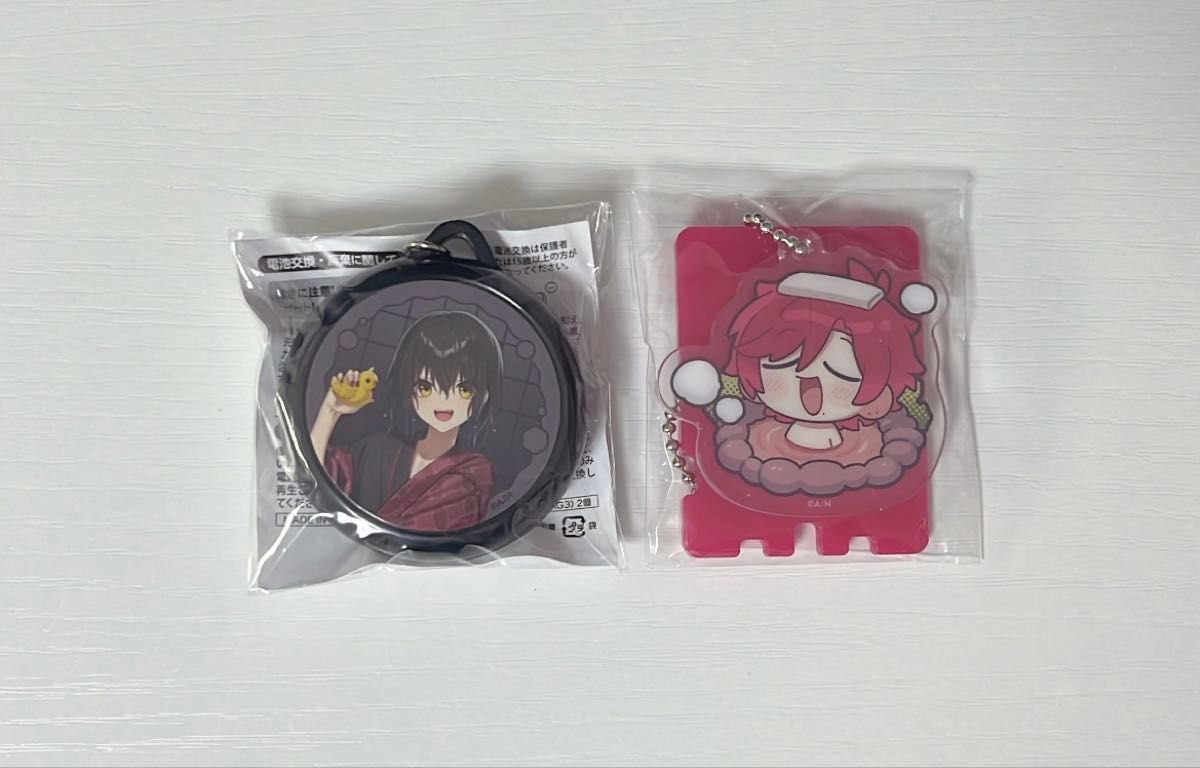 ましろ爻 にじさんじ DMM スクラッチ 温泉 アクリルキーホルダー