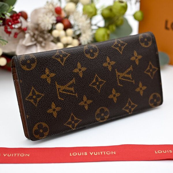 ルイヴィトン 長財布 モノグラム ポルトフォイユ ブラザ Louis Vuitton ヴィトン メンズ レディース