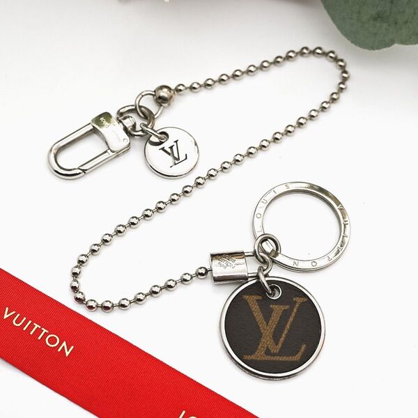 ルイヴィトン ウォレットチェーン ポルトクレシェンヌ キーホルダー キーリング モノグラム ヴィトン Louis Vuitton