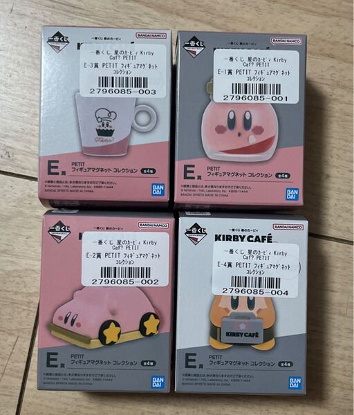 一番くじ 星のカービィ Kirby Caf PETIT E賞 PETIT フィギュアマグネット コレクション