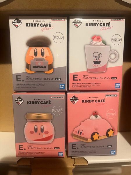 一番くじ 星のカービィ Kirby Caf PETIT E賞 PETIT フィギュアマグネット コレクション