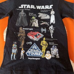 【美品】Disney STAR WARS スターツアーズ Tシャツ 半袖