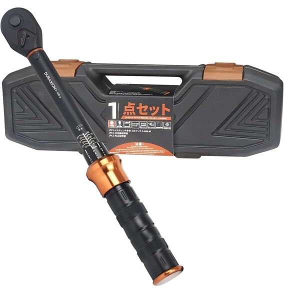 トルクレンチ バイク プレセット型 差込角9.5 mm (3/8インチ) 5-60N.m 車 オートバイトルクレンチ