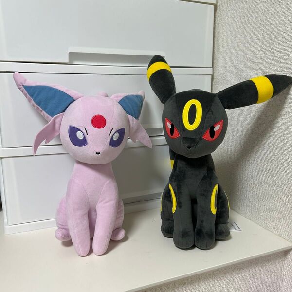 ポケットモンスター めちゃもふぐっとぬいぐるみ ブラッキー エーフィ 2種セット