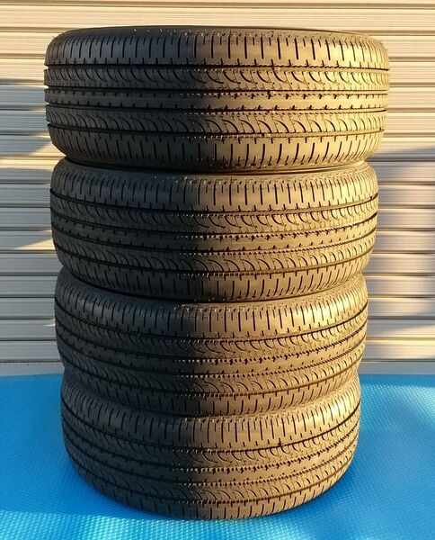 納車前外し 2025年2月製 ヨコハマ ジオランダー 225/55R18 98H 10分山 ※2本セット デリカ 新車外し