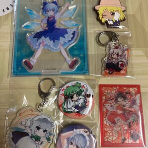 東方プロジェクト 東方project まとめ売り アクスタ キーホルダー 缶バッジ