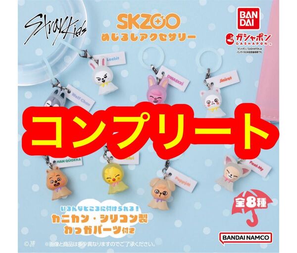 straykids SKZOO めじるしアクセサリー ガチャ コンプリート スキズ