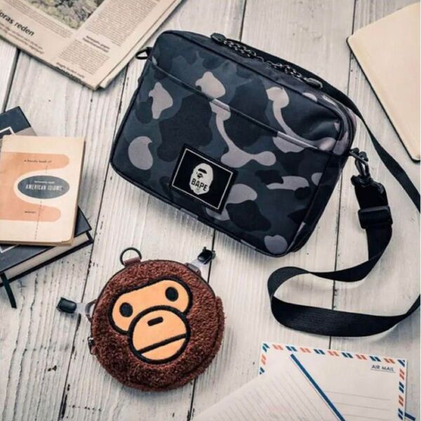 BAPE KIDS A BATHING APE ショルダー&マイロポーチ 宝島社付録
