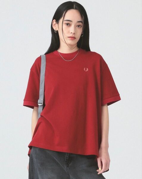Ray BEAMS【別注】FRED PERRY / Reluxed Pique T-shirt
