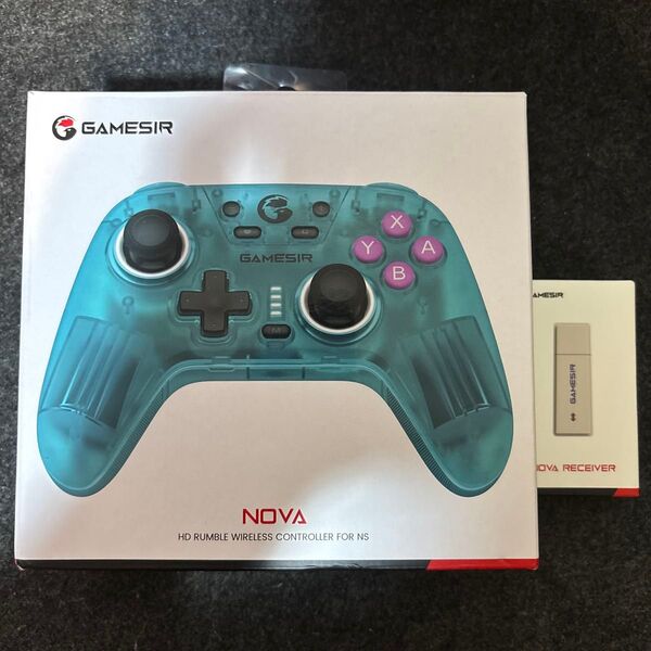 GAMESIR NOVA ワイヤレスコントローラー 専用レシーバー付き