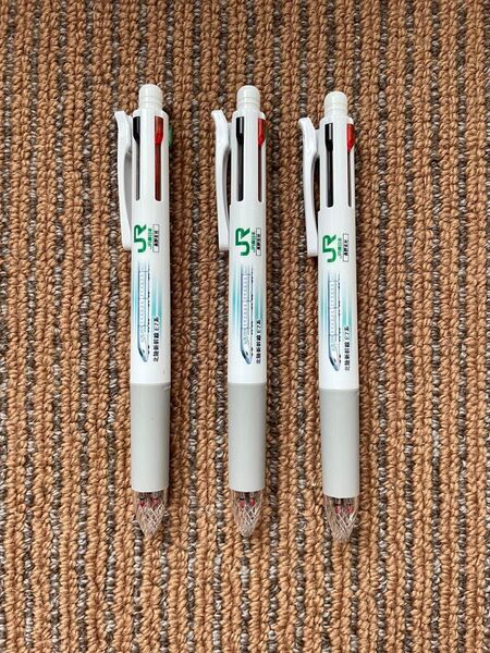 非売品 4+1ボールペン ノベルティ JR東日本 3本セット