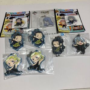 呪術廻戦 羂索4点・真人3点・重面2点グッズまとめて アクスタ・アクキー ・でふぉラバ!チャーム