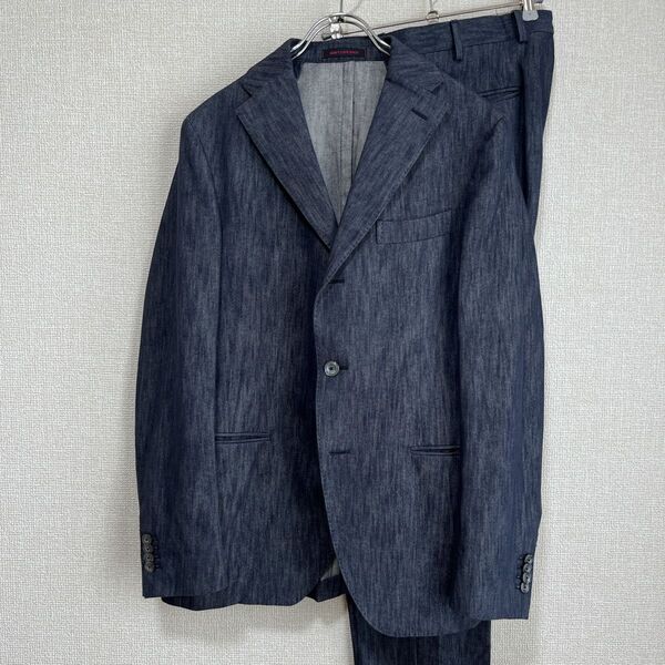 【極美品】THE GIGI デニム調 セットアップ スーツ DEGAS 48