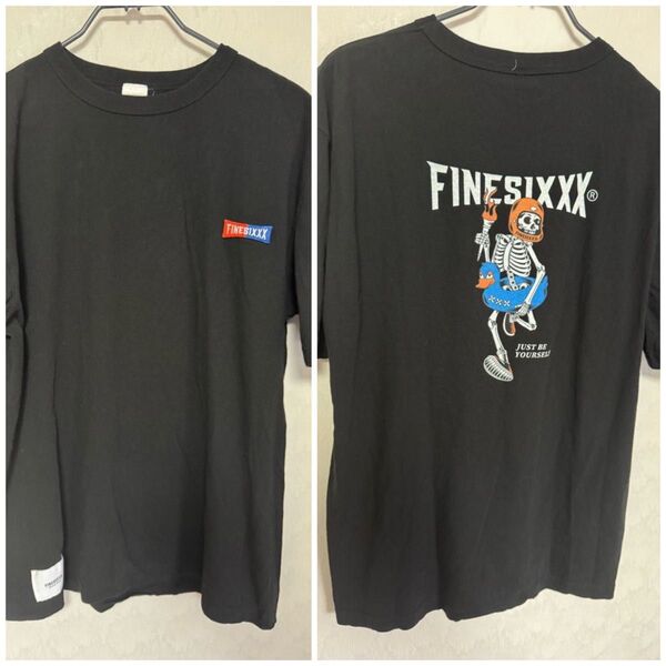 ファインシックス(FINESIXXX)Tシャツ tee XLサイズ ブラック