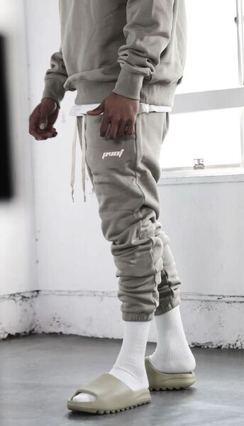 PVOT ATHLEISURE SWEAT PANTS スウェットパンツ Lサイズ パステル オリーブ PASTEL OLIVE