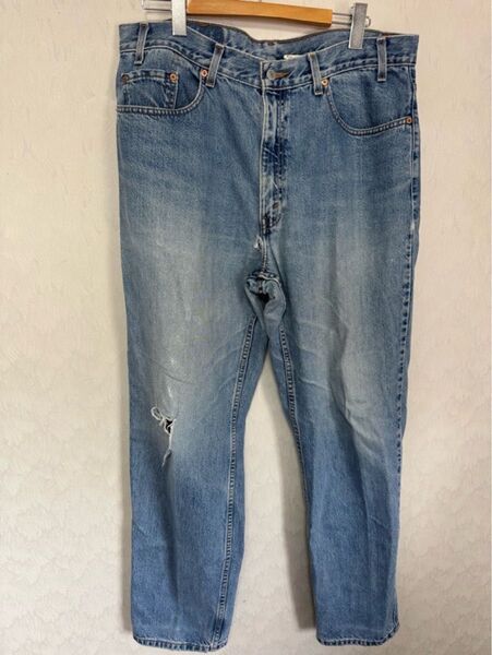 LEVI’S リーバイス 550 W38L34 ジーンズ デニム メキシコ製 RELAXED FIT 02年製