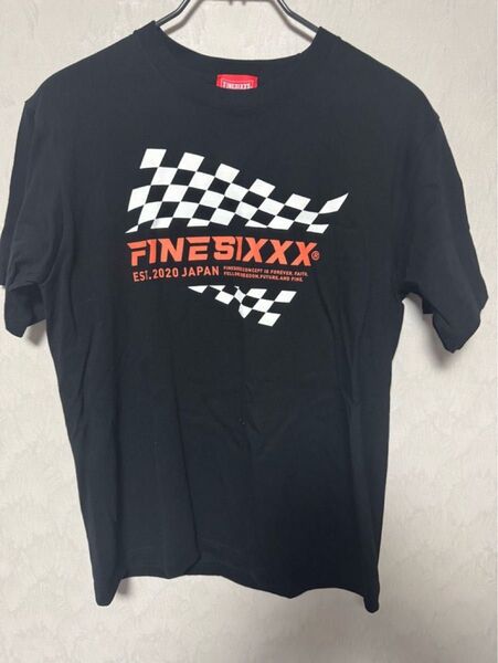 FINESIXXX ファインシックス Tシャツ tee ブラック 試着のみ Mサイズ