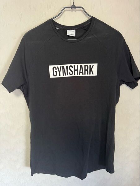 Gymshark ジムシャーク Tシャツ tee BOX ロゴ ブラック Lサイズ