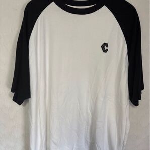 CRONOS クロノス ラグラン カットソー Tシャツ tee XLサイズ ホワイト ブラック