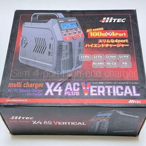 HiTEC multi charger X4 AC Plus Vertical 新品同様