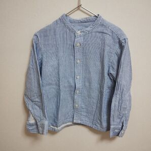 無印良品 キッズ 長袖シャツ