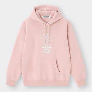 ☆新品未開封☆ なにわ男子×GU スウェットプルパーカ(長袖) ピンク Mサイズ