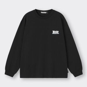 ☆新品未開封☆ なにわ男子×GU ヘビーウェイトビッグT(長袖) ブラック Mサイズ