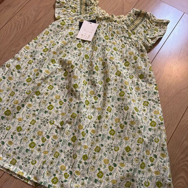 coto cotte コトコット ワンピース 花柄 size110