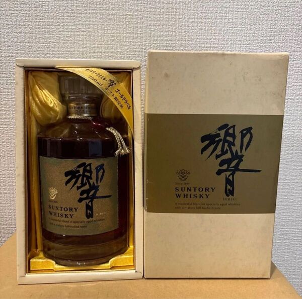 サントリー ウイスキー 響 ゴールドラベル 750ml 旧ボトル 箱付 SUNTORY WHISKY HIBIKI 未開封