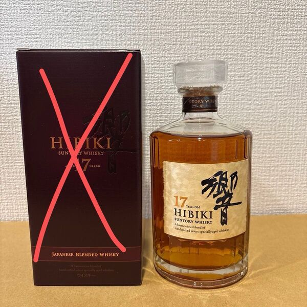 サントリーウイスキー 響17年 国産酒 SUNTORY WHISKY HIBIKI 未開封 古酒 箱無し【1】