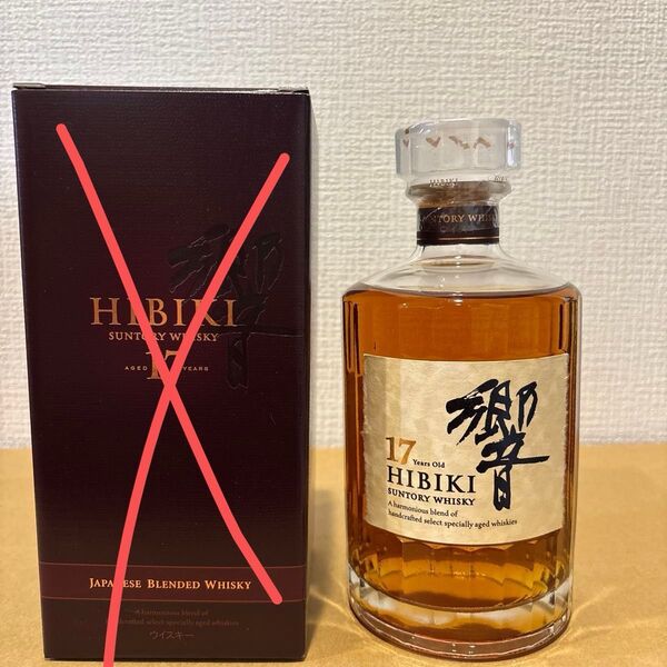 サントリーウイスキー 響17年 国産酒 SUNTORY WHISKY HIBIKI 未開封 古酒 箱無し【3】