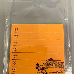 ミッキーとプルート メモ帳(TO DO リスト)新品未開封