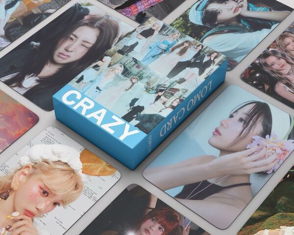 【ロモカード55枚】LESSERAFIMトレカ CRAZY ルセラフィム NEWJEANS 2個セット