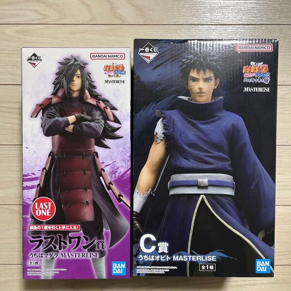 一番くじ NARUTO-ナルト- 疾風伝 繋がる思い ラストワン賞 一番くじ 疾風伝 うちはマダラ うちはオビト 未開封