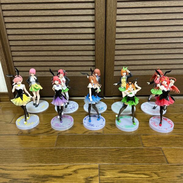 五等分の花嫁 中野一花、中野二乃、中野三玖、中野四葉、中野五月 フィギュア