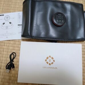 LIFE EMPEROR スマートスリムベルト ダイエットベルト お腹痩せ 電気