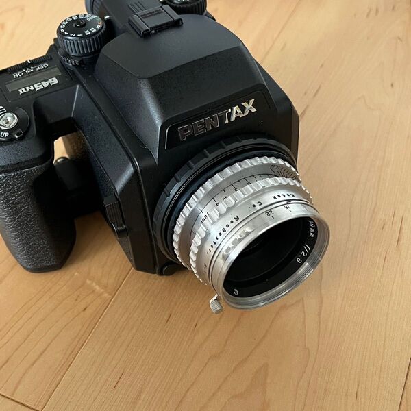 【マウントアダプター】HASSELBLAD 1000Fマウント → PENTAX645マウント Kodak Ektar 80mm