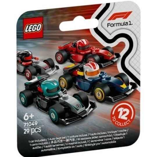 レゴ ミニフィギュア F1コレクターズレースカー アカデミー