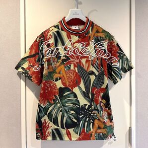 【 美品 2024モデル MARK&LONA 】 マークアンドロナ モックネックシャツ 木村拓哉さん マーク&ロナ 国内正規品