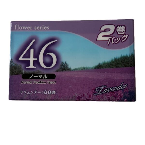 カセットテープ 2巻パック 46分 ノーマルポジション 未開封未使用品 DAISO