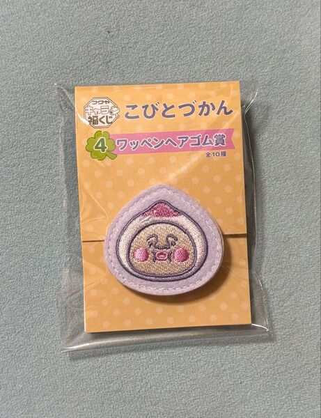 キャラ福くじ こびとづかん ワッペンヘアゴム賞 カクレモモジリ
