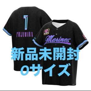 千葉ロッテマリーンズ 藤原恭大 ブラックサマーユニフォーム BSWユニフォーム 新品未開封 Oサイズ ユニフォーム