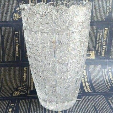 ガラス細工 花瓶 フラワーベース 花器 クリスタルガラス ガラス クリスタル ガラス工芸 クリスタル花瓶